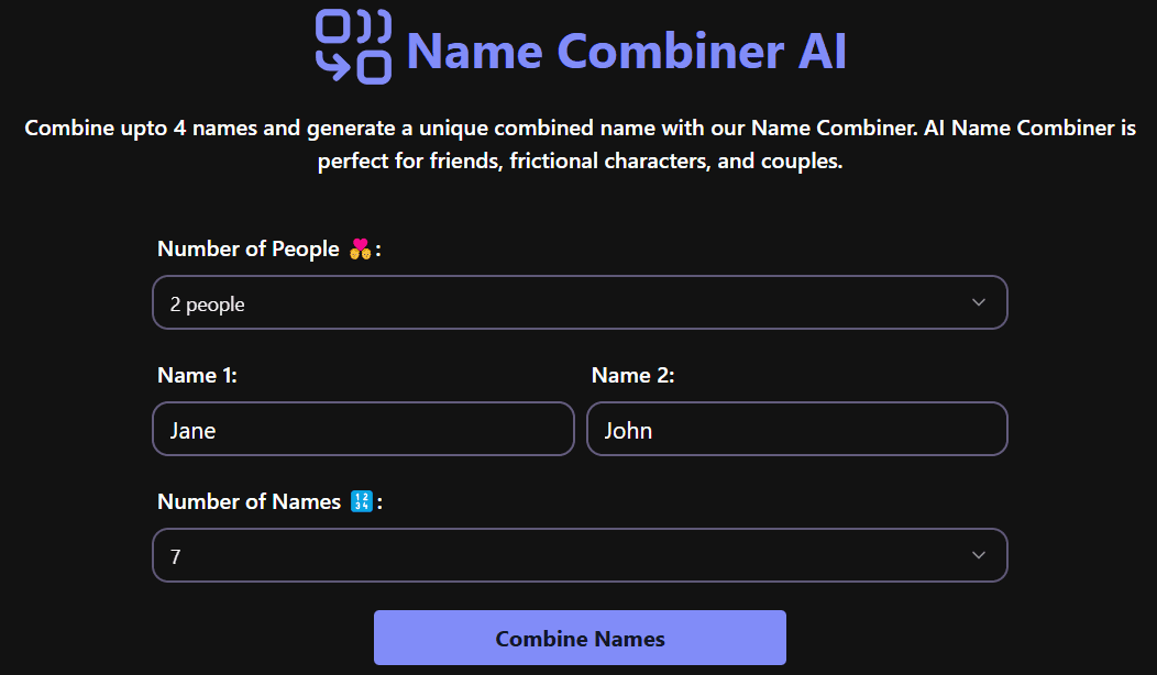 Name Combiner