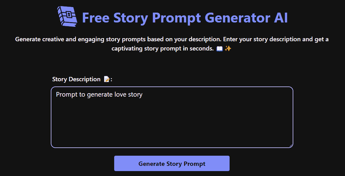 Story Prompt Generator