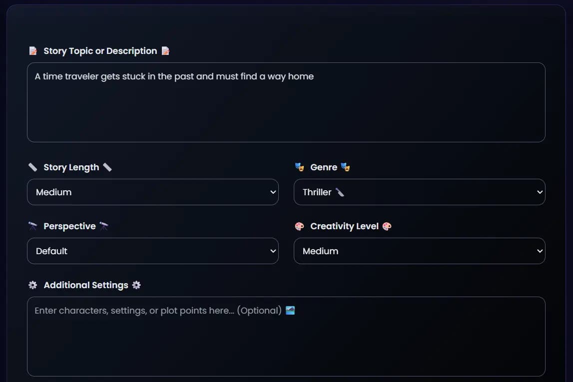 AI Story Generator